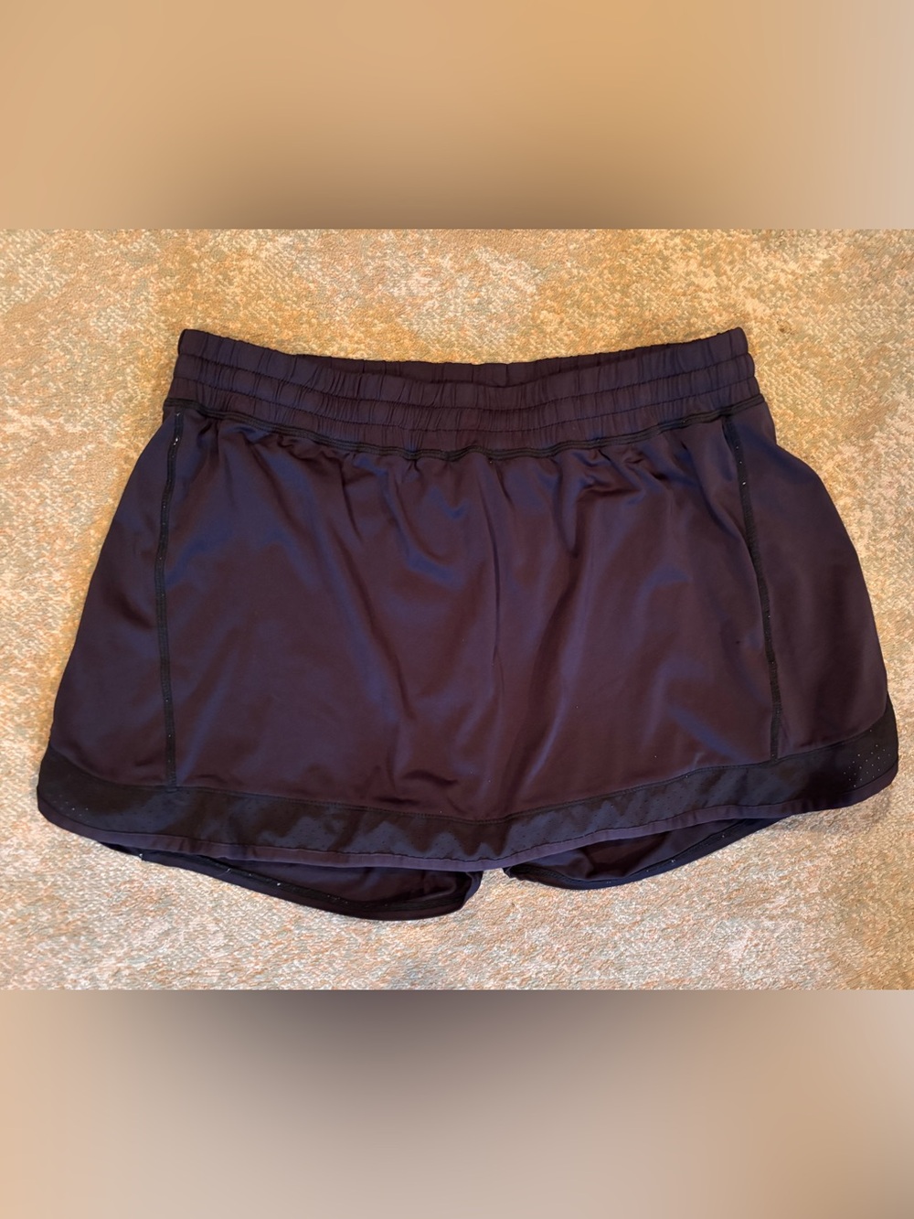 Champion C9 Black 2 In 1 Running Shorts Built In Compression Liner XL